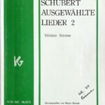 シューベルト歌曲全集 中声用 2 教育芸術社