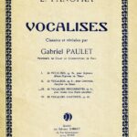 パノフカ 24の漸進的なヴォカリーズ Op.85 輸入楽譜 24 vocalises progressives Op.85 panofka