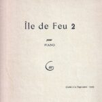 火の島 第2 輸入楽譜 メシアン ile de feu 2 pour piano olivier messiaen デュラン社 editions durand ピアノソロ