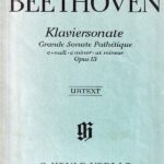 ベートーヴェン ピアノソナタ 第8番 ハ短調 Op.13 悲愴 輸入楽譜 klaviersonate c-moll Beethoven ヘンレ社 henle 原典版 urtext