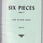 6つの小品 作品11 (1台4手) 輸入楽譜 ラフマニノフ six pieces op.11 rachmaninoff インターナショナル・ミュージック社 international