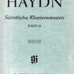 ピアノ・ソナタ全集 第2巻 輸入楽譜 ハイドン samtliche klaviersonaten band2 haydn ヘンレ社 henle 原典版 urtext