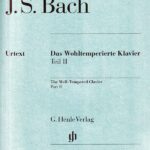 バッハ 平均律クラヴィーア曲集 第2巻 輸入楽譜 Bach Das Wohltemperierte Klavier Teil ? ヘンレ社 henle 原典版 urtext ピアノ・ソロ