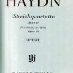 ハイドン 弦楽四重奏曲 第4巻 Op.76 輸入楽譜 haydn streichquartette heft ? opus 20 原典版 ヘンレ社 henle 室内楽パート譜セット