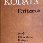 コダーイ Ferfikarok 輸入楽譜 Kodaly zoltan ブダペスト社 Editio Musica Bdapest 洋書 声楽 ア・カペラ vocal a cappella