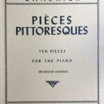 シャブリエ ピアノのための10の絵画的小品 輸入楽譜 Chabrier Pieces Pittoresques piano ピアノ・ソロ インターナショナル・ミュージック