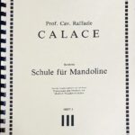 ラファエレ・カラーチェ マンドリンのための教則本 第3巻 輸入楽譜 calace schule fur mandoline heft3 joachim torekel verlag 独語 洋書