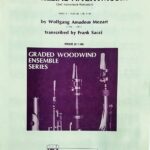 モーツァルト アイネ・クライネ・ナハトムジーク 第2楽章 （クラリネット五重奏） 輸入楽譜 mozart eine kleine nachtmusik 洋書