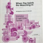 聖者の行進(聖者が街にやってくる) クラリネット・クワイヤ用編曲 輸入楽譜When the Saints Go Marchin' in for Clarinet Choir 洋書