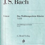 バッハ 平均律クラヴィーア曲集 第2巻 輸入楽譜 Bach Das Wohltemperierte Klavier Teil ? Henle ヘンレ社 urtext 原典版 piano solo