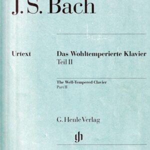 バッハ 平均律クラヴィーア曲集 第2巻 輸入楽譜 Bach Das Wohltemperierte Klavier Teil ? Henle ヘンレ社 urtext 原典版 piano solo