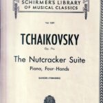 チャイコフスキー 組曲 くるみ割り人形 輸入楽譜 Tchaikovsky The Nutcracker Suite Op.71a ピアノ連弾 Piano 4hands schirmer シャーマー