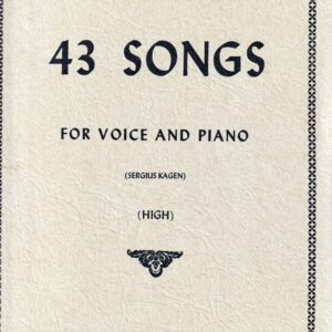 ドビュッシー 43の歌曲集（高声用） 輸入楽譜 Debussy 43 Songs for voice and piano インターナショナル・ミュージック社