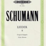 シューマン 歌曲集第2巻 輸入楽譜 Schumann Lieder ? Original-Ausgabe Hohe Stimme ペータース peters 独語 高声用 声楽 Vocal
