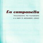 リスト ラ・カンパネラ ピアノ連弾用(1台4手) 輸入楽譜 Liszt La campanella クルチ社 Curci Paganini-Liszt パガニーニ 4hands 洋書