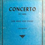 マルチェッロ オーボエ協奏曲 ハ短調 輸入楽譜 Marcello Concerto in c minor for Oboe and Piano インターナショナル・ミュージック社