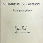 ラヴェル クープランの墓 輸入楽譜 Ravel Le Tombeau de Couperin デュラン社 Durand ピアノ・ソロ piano solo suite pour piano