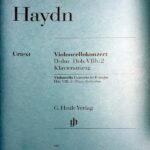 ハイドン チェロ協奏曲 第2番 ニ長調 Hob.VIIb:2 輸入楽譜 Haydn Violoncellokonzert D-dur ヘンレ 原典版 Henle Urtext ピアノ伴奏 洋書