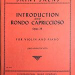 サン=サーンス 序奏とロンド・カプリチオーソ Op.28 輸入楽譜 Saint-seans Introduction and Rondo Capriccioso Viollin ヴァイオリン
