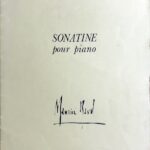 ラヴェル ソナチネ 輸入楽譜 Maurice Ravel Sonatine pour piano デュラン社 Durand ピアノ・ソロ Modere Mouv de Menuet Anime 洋書