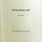 プーランク フランス組曲 輸入楽譜 Francis Poulenc Suite Francaise pour piano デュラン社 Editions Durand ピアノ・ソロ 洋書