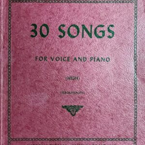 シュトラウス 30 Songs(高声用) (独語・英語) 輸入楽譜 Strauss High インターナショナル・ミュージック 声楽 voice and piano 洋書 vocal