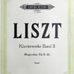 リスト ハンガリー狂詩曲 第2巻 ９－１６ 輸入楽譜 Liszt Klavierwerke Band2 Ungarische Rhapsodien Nr.9-16 ピアノ・ソロ piano 洋書