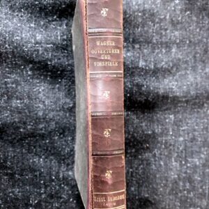 布装丁楽譜 ワーグナー 序曲 eulenburg/wagner/ouverture/フルスコア/ポケットスコア