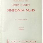 ハイドン 交響曲第45番 haydn sinfonia no45 輸入楽譜/洋書/フルスコア/オーケストラ/吹奏楽/berlag doblinger