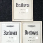 ベートーヴェン ピアノ三重奏曲 beethoven trios 7-11 輸入楽譜/洋書/弦楽/ヴァイオリン/ヴァイオリンチェロ/peters/ペータース