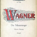 ワーグナー ニュルンベルクのマイスタージンガー wagner Die Meistersinger 輸入楽譜/洋書/ピアノ/声楽/peters/ペータース