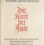 バッハ フーガの技法 bach Die Kunst der Fuge bwv1080 輸入楽譜/洋書/弦楽四重奏/barenreiter/ベーレンライター