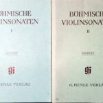 ボヘミアのヴァイオリン・ソナタ選集 1-２ Bohmische Violinsonaten 輸入楽譜/洋書/弦楽/henle/ヘンレ