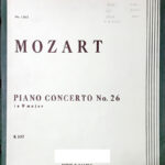 モーツァルト ピアノ協奏曲第26番 mozart piano concerto no26 k537 輸入楽譜/洋書/フルスコア/オーケストラ/