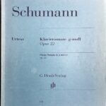 シューマン ピアノ・ソナタ 第2番 ト短調 Op.22 輸入楽譜 Schumann Piano sonata g-moll ヘンレ社 Henle 原典版 Urtext 洋書 ピアノ・ソロ