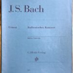 バッハ イタリア協奏曲 輸入楽譜 Bach Italian Concerto イタリアンコンチェルト ヘンレ社 Henle 原典版 Urtext 洋書 ピアノ Piano solo
