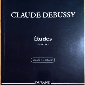 ドビュッシー ピアノのための練習曲集 輸入楽譜 Debussy Etudes livres 1 et 2