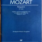 モーツァルト レクイエム 輸入楽譜 requiem KV626 Mozart カールス出版 Carus Vocal score