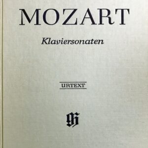 モーツァルト ピアノ・ソナタ 全集 (全18曲) 布装丁 ハードカバー 輸入楽譜 Mozart Klaviersonaten 原典版 Urtext ヘンレ Henle Piano