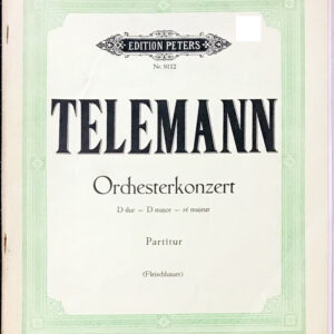 テレマン オーケストラコンチェルト telemann ochesterkonzert