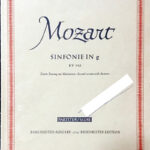 モーツァルト 交響曲第40番 mozart sinfonie in g kv550