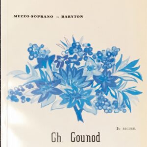 シャルル・グノー 20のメロディー gounod vingt melodies