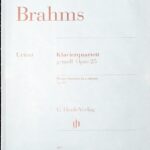ブラームス ピアノ四重奏曲第1番 brahms klavierquartett op25