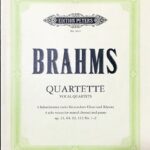 ブラームス 4重唱曲集 brahms quartette vocal quartets op 31 64 92 112 nr1-2
