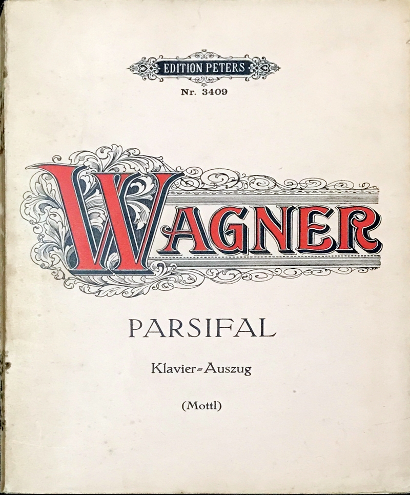 ワーグナー　parsifal　パルジファル　wagner　–　中古楽譜専門店プラスノート
