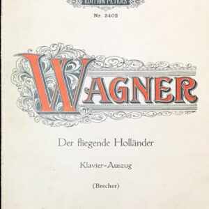 ワーグナー さまよえるオランダ人 wagner Der fliegende Hollander