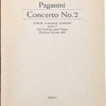 パガニーニ ヴァイオリン協奏曲第2番 paganini concerto no2 op7
