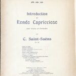 サン＝サーンス 序奏とロンド・カプリチオーゾ Saint-Saens Introduction et Rondo Capriccioso