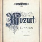 モーツァルト ヴァイオリンとピアノのためのソナタ mozart sonaten klavier und violin