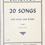 ショーソン 歌曲集 低声用 chausson 20songs 低声用